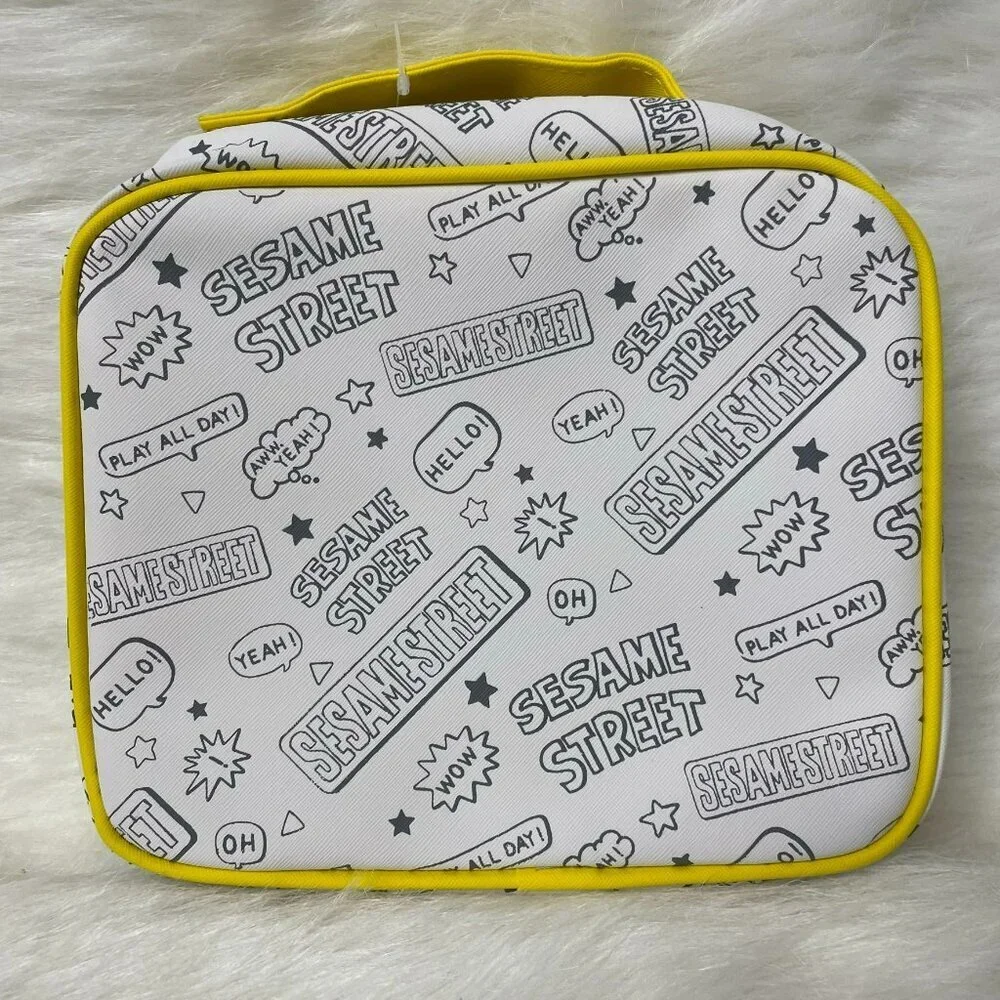 Sesame Street Makeup Bag & Telly Gem Face Mask Bundle NWT